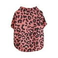 thumbnail image 4 of Leopard Print Dog All Seasons Blouse With Classic Pattern, Small And Medium Dog Winter Fleece Vest With Integrated Mountaineer Coat For Cold Weather, Warm Windproof Pet, 4 of 6