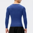 thumbnail image 4 of Mgmyaa Men's High Elastic Compression Shirt Long Sleeve Performance Top for Sports Running and Athletic Activities, 4 of 6