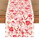 thumbnail image 4 of Fiudx Acentos De Decoración Del Hogar Camino De Mesa Para El Día De San Valentín, Mantel Súper Suave Para Catering, Boda, Cocina, Fiesta, Día Festivo, Picnic, Decoración Del Hogar, 13 X 71 Pulgadas D, 4 of 7