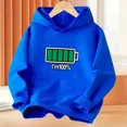 thumbnail image 5 of Nueva sudadera con capucha con estampado de "Ayúdame a tener batería baja" para niños, sudaderas para niños, abrigo básico de hip hop para primavera y otoño, ropa para bebés y niños, 5 of 5