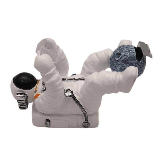 Wowser Brands Astronaut adhesive tape dispenser type , Desk Accessory, Ideal Gift for Office or Classroom, 3.75 inches