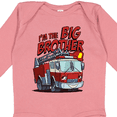 thumbnail image 4 of Inktastic Big Brother Fire Truck Boys Long Sleeve Baby Bodysuit, 4 of 5