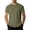 Army Green, variant on Toome Men's Athletic Fit Short Sleeve T-Shirts, 4-Way Stretch Crewneck Basic Tees, Lightweight Breathable Casual Workout Shirts