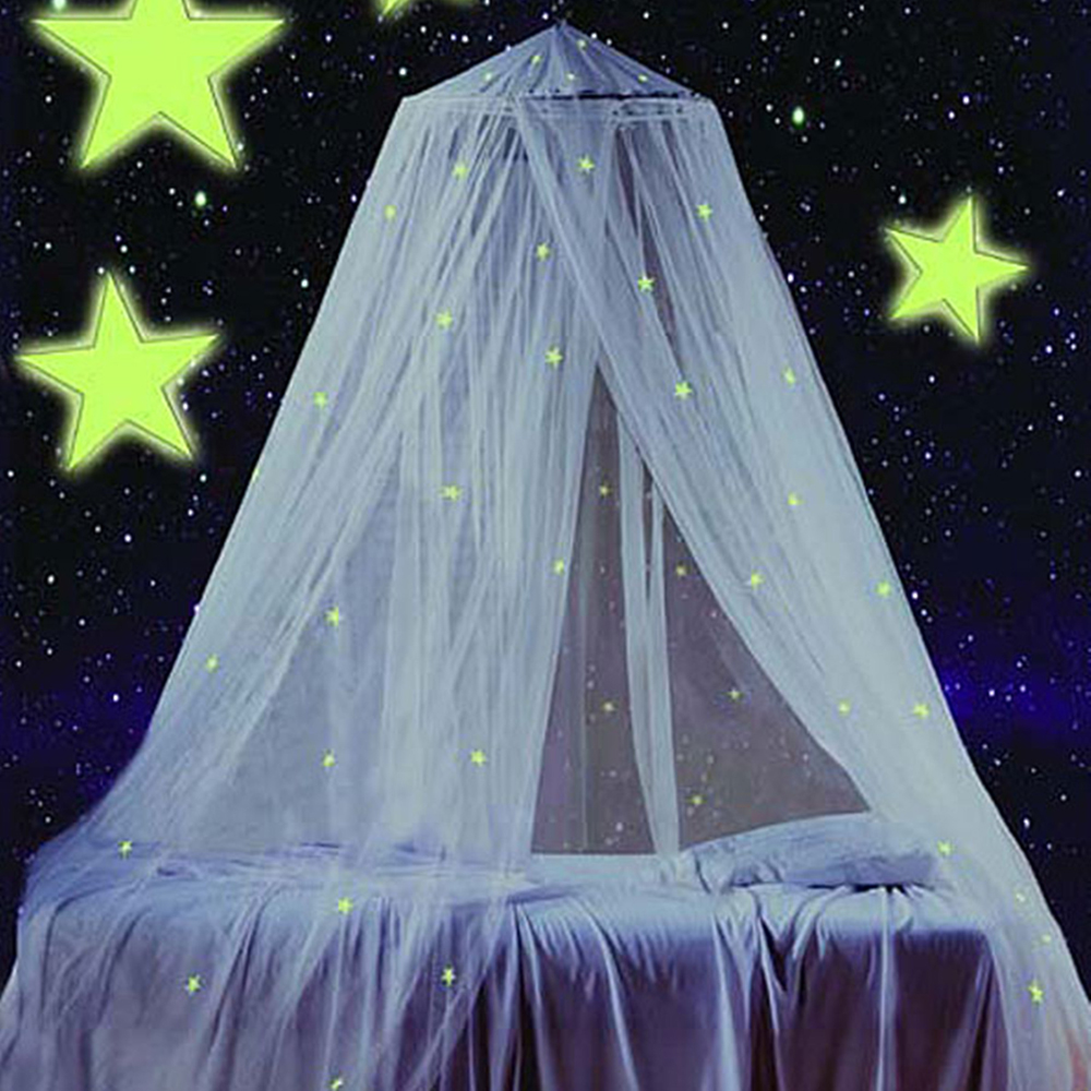MQSHAL Mosquito Nets Round Hoop Bed Canopy for Single to King Size Beds Easy Installation Ideal for Indoors or Outdoors