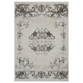 thumbnail image 1 of LR Home INFIN81333GAW5272 Tapis d'Intérieur Moderne Médaillon Infinity, Gardenia & Noyer - 5 2 x 7 Pi. 2 Po., 1 of 1