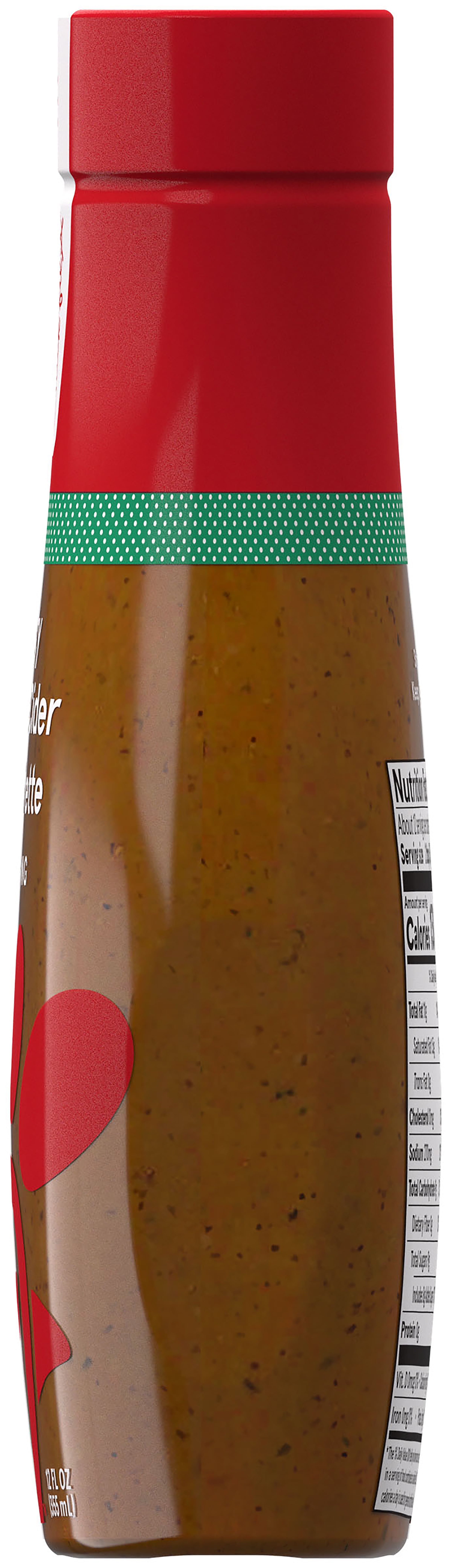 Chick-Fil-A Zesty Apple Vinaigrette Salad Dressing, Refrigerated, 12 oz Bottle