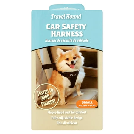 Travel Hound Car Harness, Small (Best Dog Harness For Car Travel)