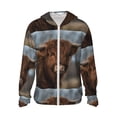 thumbnail image 2 of Lsque Yak UPF 50+ Lightweight Sun Protection Men's Women's Long Sleeve Shirt, Hoodie Performance -X-Large, 2 of 9