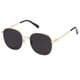 thumbnail image 3 of Gafas de sol SOJOS Classic Square SJ1137 para mujer y hombre, color dorado y gris, 3 of 5