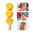 thumbnail image 5 of 3 Pcs Épingle à Cheveux en Forme de Burger Artificiel Accessoires Décoratifs pour Cheveux, 5 of 5