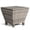Gray, variant on Hassch Outdoor PE Wicker Side Table with Storage, 27-Gallon All-Weather Rattan Square Patio Table with Lift-Off Lid, for Decks, Balconies, Poolside (Gray)