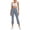 19# Blue, variant on Cropped Yoga Pants Womens Plus Size Capri Flare Leggings Lightweight Summer Workout Pants for Summer Gray 2XL