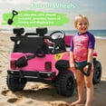 thumbnail image 3 of Hisoft 12V Ride on Jeep Car with Parent Remote and Music, 3 of 9