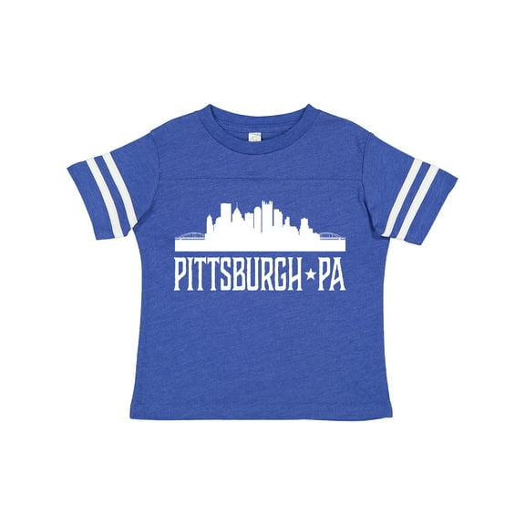 Inktastic Pittsburgh Pennsylvania Skyline PA Cities Boys or Girls Toddler T-Shirt