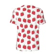 thumbnail image 3 of Rocae Cartoon Strawberry for Breathable Men's Baseball T-Shirt Fashionable Casual Baseball Jersey, Moisture-wicking Sportswear Small, 3 of 9