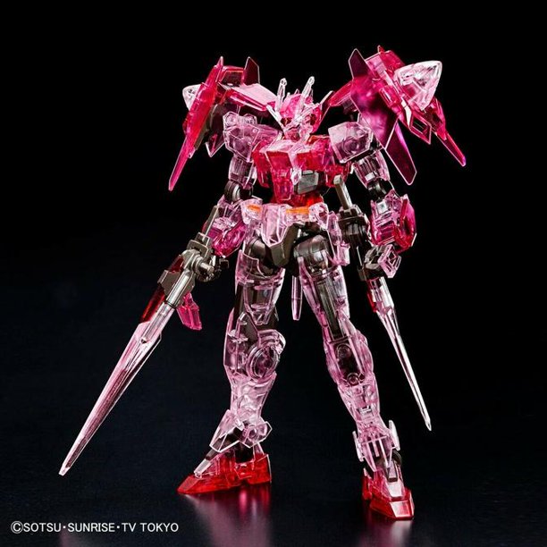 Bandai Hgbd 1 144 The Gundam Base Limited Gundam 00 Diver Trans Am Clear Kit New Walmart Com