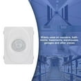 thumbnail image 4 of Adjustable Infrared Sensor Switch for Motion-Activated Lights 120° Cone Angle, 5-8m Detection for Bathrooms, 4 of 10