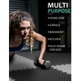 thumbnail image 4 of Puzzle Exercise Mat with 12/24 Tiles Interlocking Foam Gym Mats, 24'' x 24'' EVA Foam Floor Tiles, Protective Flooring Mats Interlocking for Gym Equipment, 4 of 5