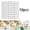 White, variant on Sharprepublic 10 Sheets Consecutive Number Stickers for Office Classroom Locker Organizing Multicolor