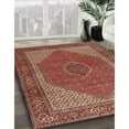 thumbnail image 2 of Ahgly Company Indoor Rectangle Traditional Saffron Red Persian Area Rugs, 3' x 5', 2 of 6