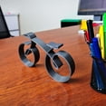 thumbnail image 1 of Hot6sl Ofertas y Liquidaciones Escultura de Bicicleta Minimalista Adorno de Bicicleta Escultura de Bicicleta Minimalista Estilo con Marco de Alambre, 1 of 6