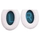 thumbnail image 5 of sweethay 1 par de almohadillas para los oídos, accesorios para auriculares de cuero montados en la cabeza, repuesto para auriculares Bose QC35 Blanco+Azul 2Conjunto, 5 of 6