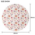 thumbnail image 6 of Christmas Round Tablecloth 60x60in(153x153cm) – Waterproof Polyester Table Cover with Full Print Design, Wrinkle Resistant & Washable for Kitchen Dining Party Decor, 6 of 6