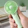 thumbnail image 5 of USB Rechargeable Fan Desk Fan 3Speed Handheld Fan Pocket Fan Hand Fan With 3 Speed For Travel Desk, 5 of 5