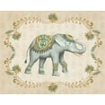 thumbnail image 2 of Brissonnet, Daphne 24x20 White Modern Wood Framed Museum Art Print Titled - Elephant Walk IV, 2 of 4