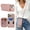 Rose gold-for iPhone 15 Pro Max 6.7", variant on Crossbody Wallet Case For 15 Pu Leather Zipper Handbag Purse Flip Cover Kickstand Folio With Card Slots Holder Wrist Strap Lanyard 5g 6.1 Inch-rose