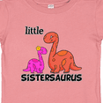 thumbnail image 4 of Inktastic Little Sistersaurus Girls Baby T-Shirt, 4 of 5