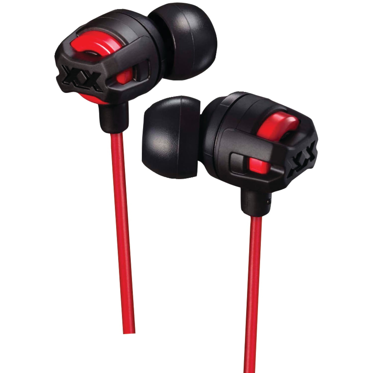 JVC HAFX103MR XX Series Xtreme Xplosives Earbuds with Microphone (Red