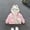 Pink, variant on Piuwrlz Little Girls Puffer Hood Jacket for Kids Plush Padded Cotton Coats Pink Size 130/6 Years