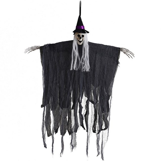 Accesorio Esqueleto Terror para Halloween Impermeable A Los Rayos UV Césped Y Jardín
