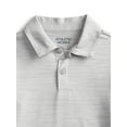 thumbnail image 2 of Athletic Works Boys Active Polo Shirt with Short Sleeves, Sizes 4-18, 2 of 3