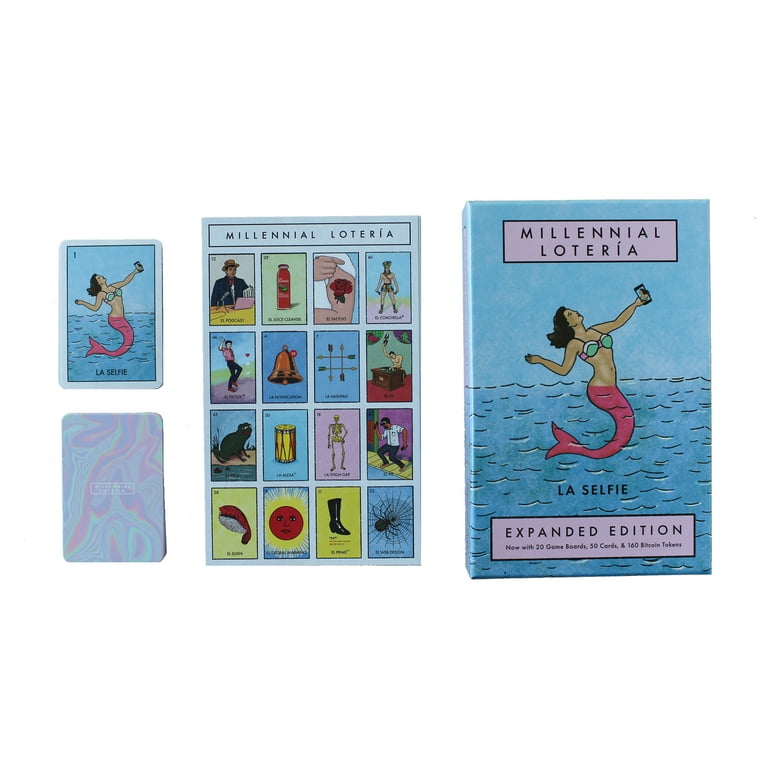 Millennial Loteria Party Game Walmart Expanded Edition
