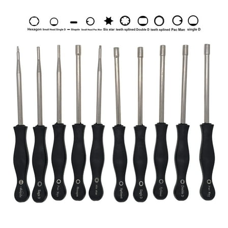 YOLGTDGR 10 Carburetor Adjusting Tool Screwdriver Kit For Walbro & Zama Weedeater