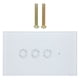 thumbnail image 1 of Interruptor táctil inteligente blanco Wifi control remoto inalámbrico inteligente US AU 95‑240VAC, 1 of 5