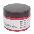 thumbnail image 2 of Hair Color Dye Wax, Washed Off Easily Temporary Hair Dye Wax  For Daily Use For Festivals Parties Red, 2 of 8