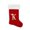 K, variant on Uutvmp 18.5 Inches Personalized Christmas Stockings with Santa Hat, Large Red Velvet with Soft Plush Cuff & Embroidered Gold Letter Initial Xmas Stockings for Holiday Decor Party Supplies