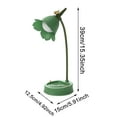thumbnail image 2 of Flower LED Desk Lamp Student Bedroom Lighting Contact Reading USB Flower Lampshade Table Light, 2 of 3