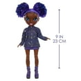 thumbnail image 3 of Rainbow High Jr High Krystal Bailey- 9-inch PURPLE Fashion Doll with Doll Accessories- Open and Closes Backpack. Great Gift for Kids 6-12 Years Old and Collectors, 3 of 7