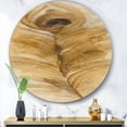 thumbnail image 2 of Designart 'Feather Natural elements I' Glam Metal Circle Wall Art - Disc of 36, 2 of 5