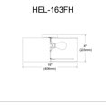 thumbnail image 5 of Plafonnier Dainolite HEL-163FH-PC-WH Chrome Poli, 5 of 5