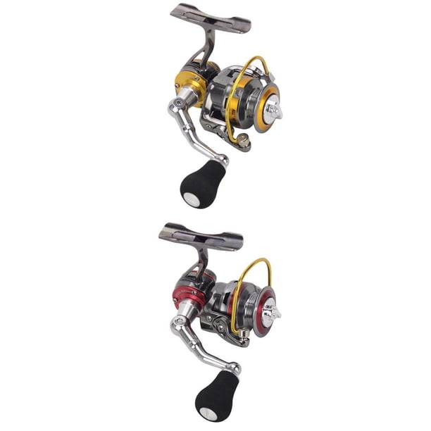 Mini carrete giratorio de pesca de 2 piezas 3 + 1BB aparejos de pesca 175g