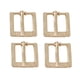 thumbnail image 2 of Hebilla Ardiglione de 4 piezas para cuero Repuestos de mujer 15mm oro/plata dorado, 2 of 8