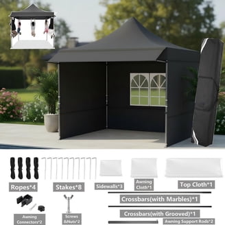 Coleman Shelter 13' x 13', Instant All Night - Walmart.com