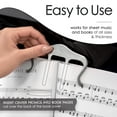 thumbnail image 4 of WUSI Metal Music Book Clip and Page Holder - Sheet Music Holders for Piano, Keyboard, Stands, and Books - Adorable Page Marker Clips, 4 of 6