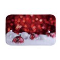 thumbnail image 1 of Felpudo navideño para interiores 2024 con diseño de esfera navideña y ambiente navideño, alfombra para sala de estar, dormitorio o suelo, 1 of 8