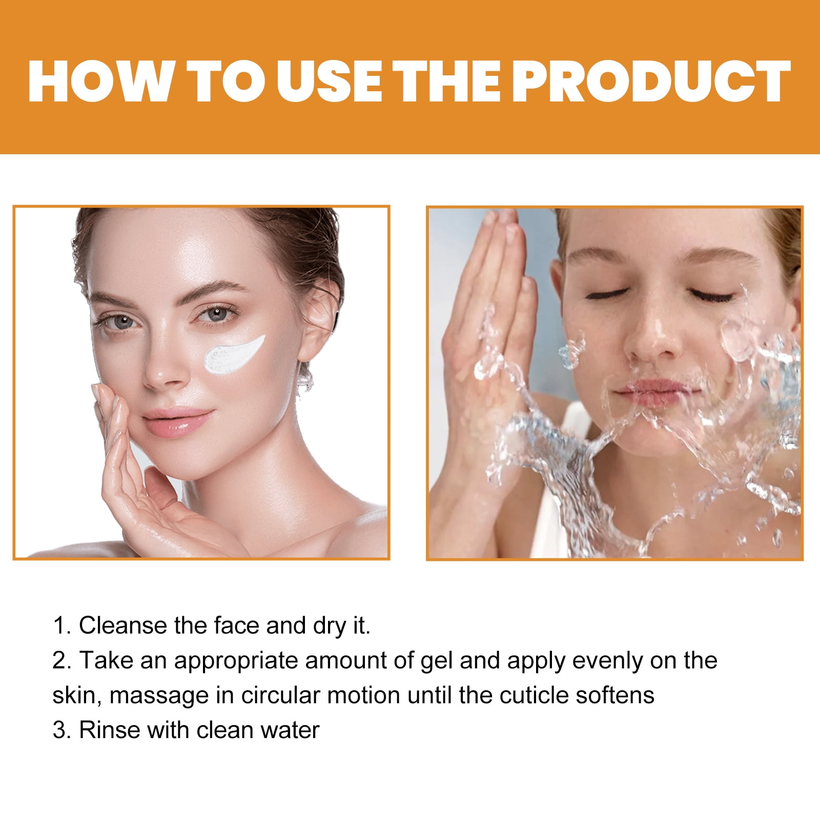 Alvantor Deep Cleaning Exfoliating Gel for Face & Body with Vitamin C, Brightening Peeling Scrub with Niacinamide for Glowing Skin, 50g